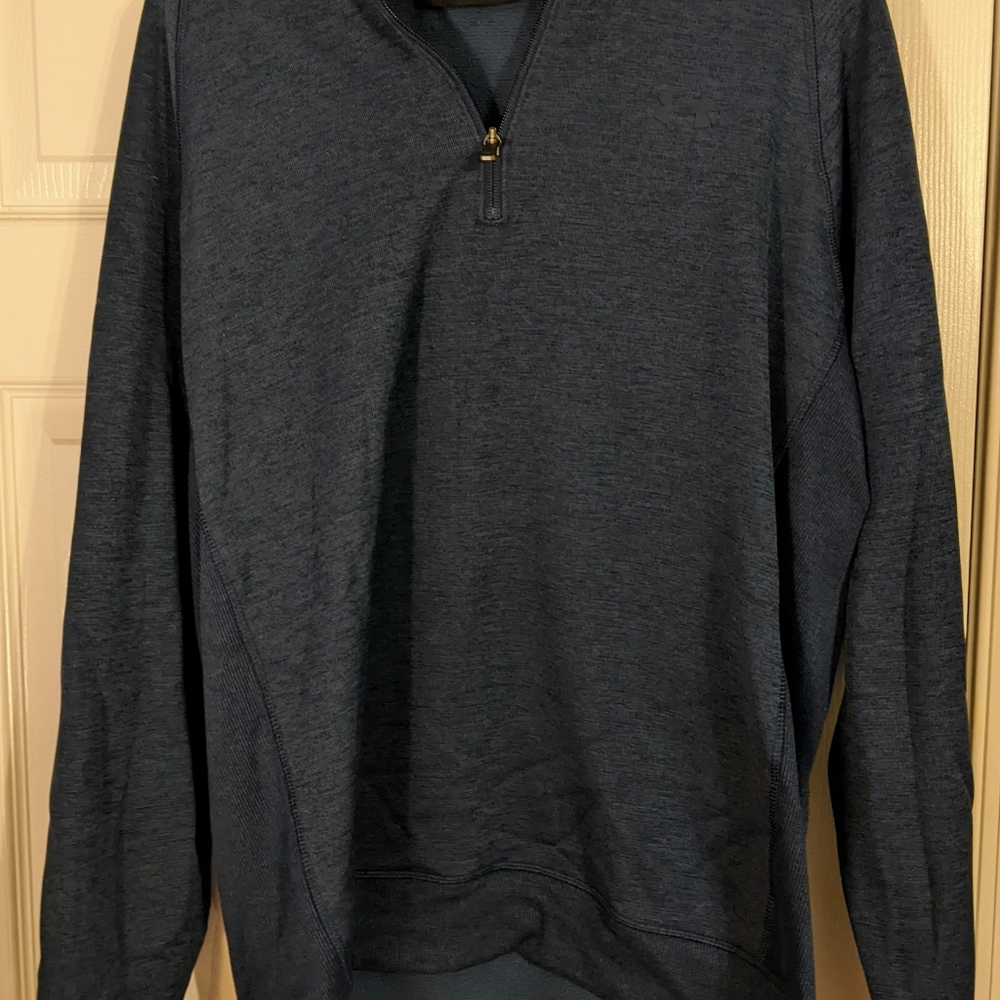 Comfortable Men's Under Armour Storm Golf Quarter-Zip Sweater Size XL